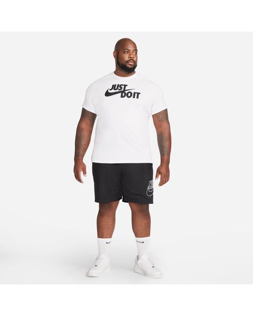 Nike White M Nsw Tee Just Do It Swoosh for men