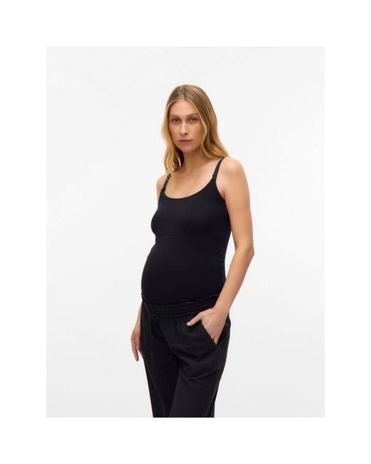 Mama.licious Blue Maternity 2-Pack Strap Nursing Vests