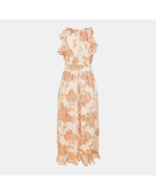 French Connection Metallic Elko Maxi Dress