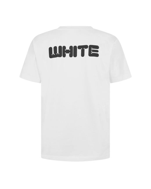 Off-White c/o Virgil Abloh White Off Slim Fit T Shirt for men