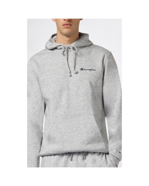 Champion White Icons Fleece Hoodie for men