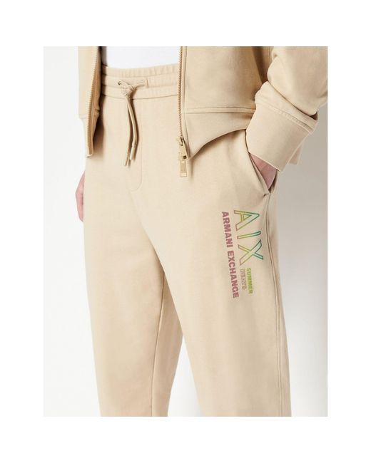 ARMANI EXCHANGE Natural Trousers for men