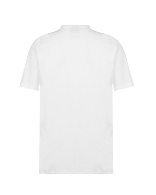Boss White Bodywear Short Sleeve T-Shirt With Logo Print Detail for men