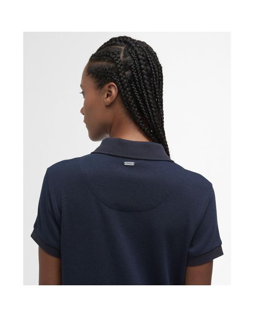 Barbour Blue Polo Dress