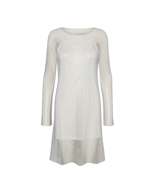 Vero Moda Gray Celine Shorts Mini Dress