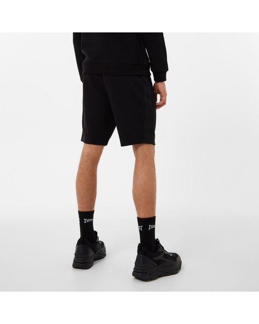 Everlast Black Premium Jersey Shorts for men