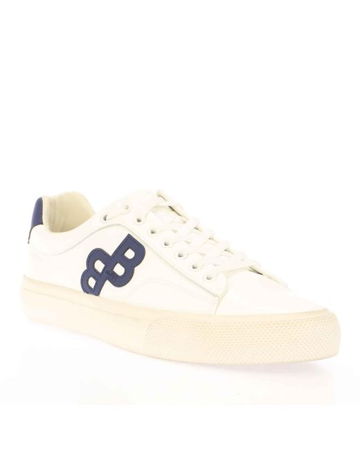Boss White Aiden Tenn Flbb 10232547 01 Low-Top Trainers for men