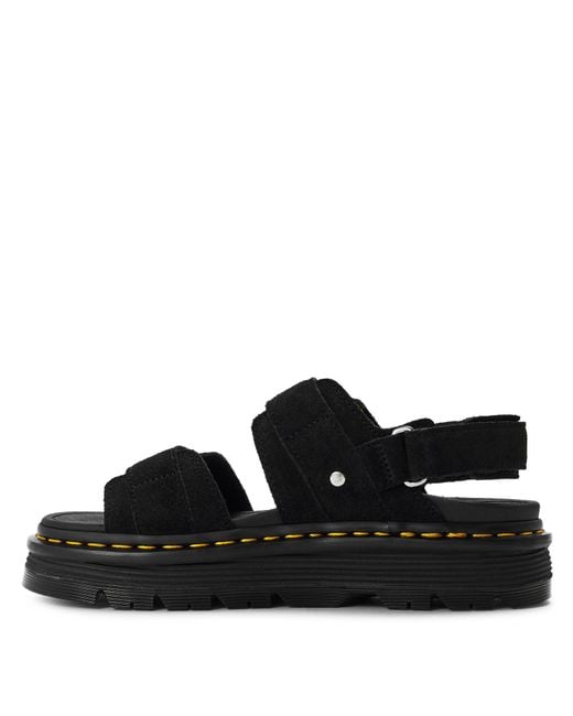 Dr. Martens Black Travel Sandals