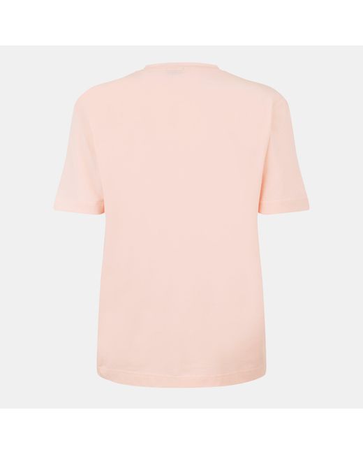 Boss Pink Oversized Tchup T-Shirt With Logo Detail for men