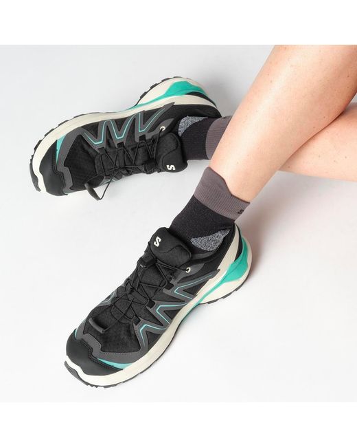 Salomon Blue Examotion Gtx Hiking Shoes