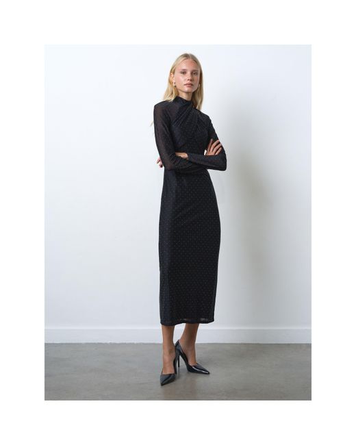 French Connection Black Bodycon Dress