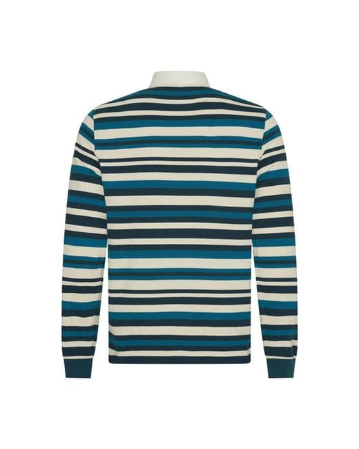 Gieves & Hawkes Blue Rugby Polo Shirt for men