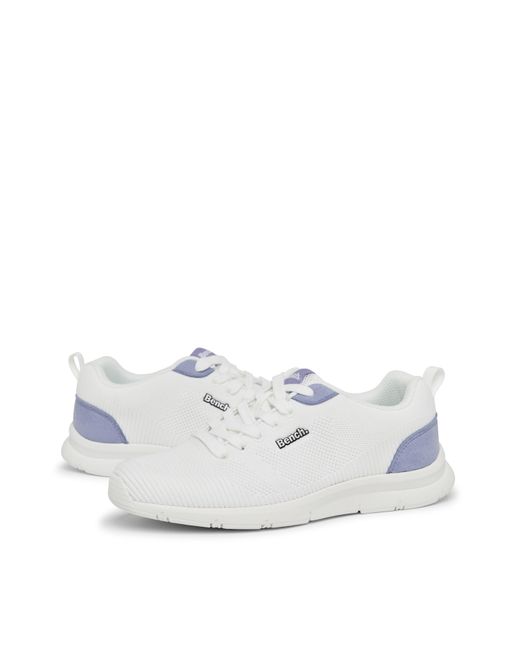 Bench White Kira Low-Top Trainers