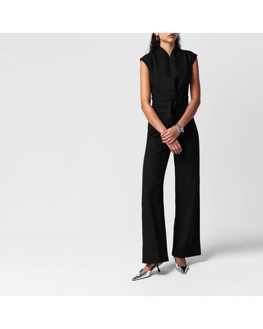 Odd Muse Black Wrap Jumpsuit