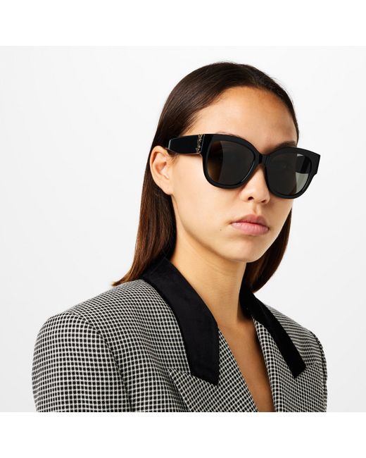 Saint Laurent Black Sunglasses