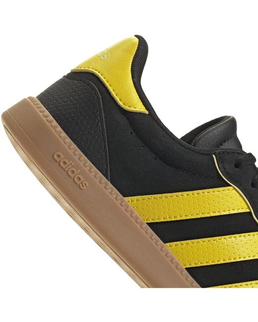 Adidas Blue Breaknet Sleek Suede Shoes
