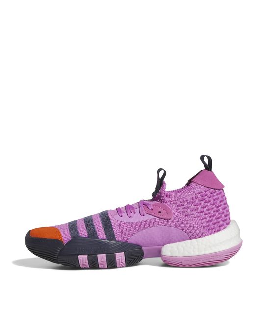 Adidas Purple Trae Young Basketball Trainers for men