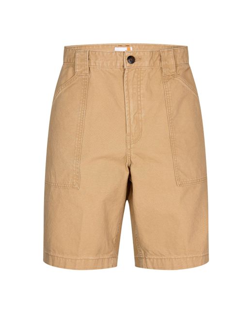 Timberland Natural Washed Canvas Fatigue Chino Shorts for men