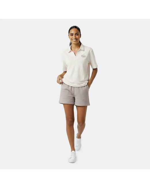 Jack Wills White Jw Slouchy Short-Sleeve Polo Shirt