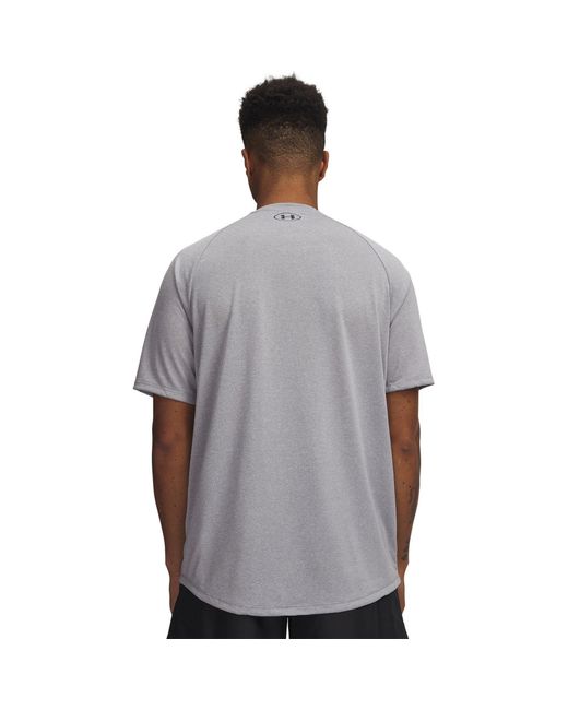 Under Armour Gray Tech 2.0 Short Sleeve T-Shirt for men