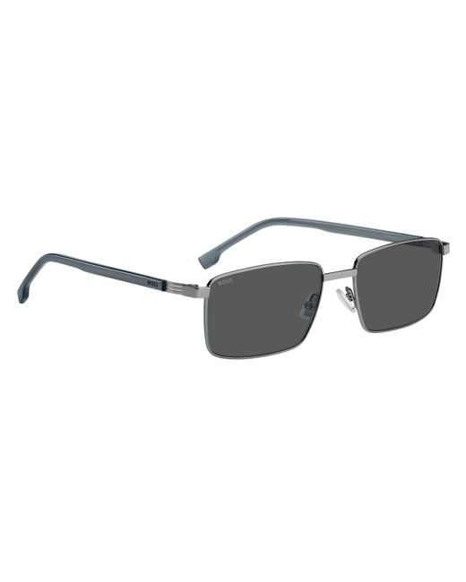Boss Multicolor Rectangle Sunglasses for men