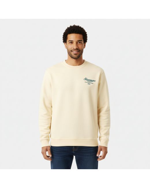 Slazenger 1881 Natural Slaz Crew Sweatshirt for men