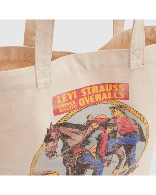 Levi's White Everyday Tote Circular