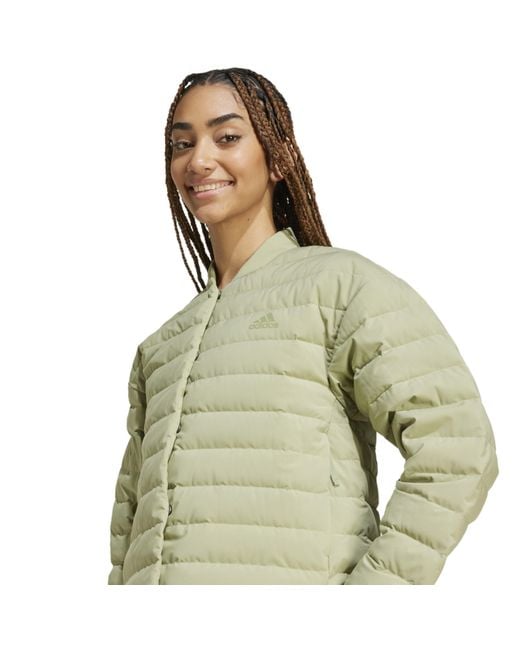 Adidas Green Helionic Down Jacket