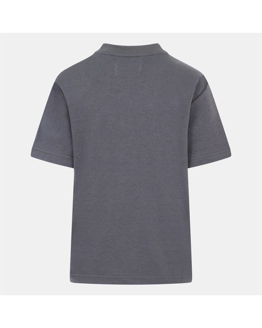 Blank Essentials Gray Tokyo Cotton Short Sleeve Oversized Fit T-Shirt