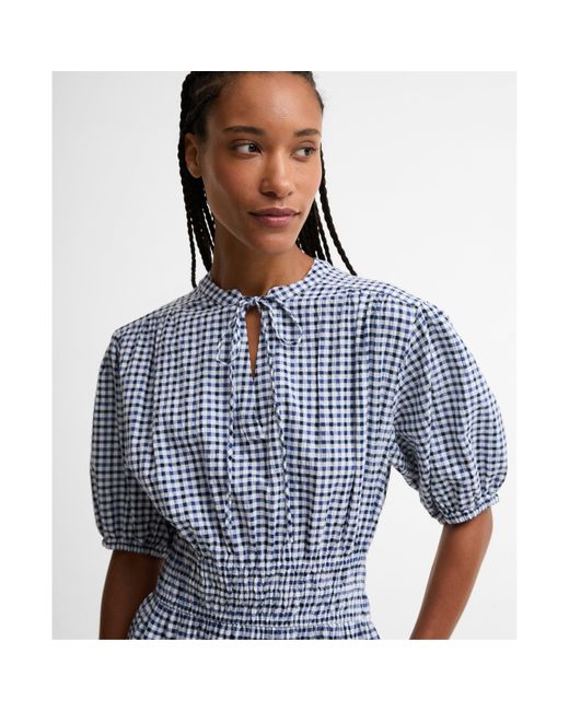 Barbour Blue A Line Dress