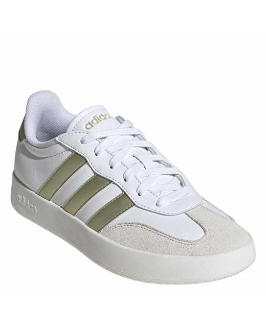 Adidas White Barreda Low-Top Trainers for men