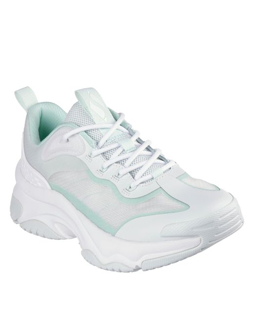 Skechers Blue Moonhiker Casual Low-Top Trainers