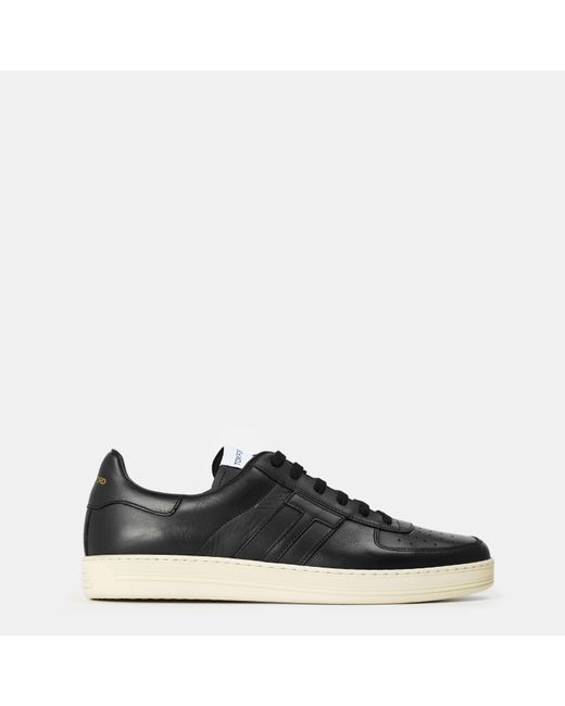 Tom Ford Black Low Trainers for men