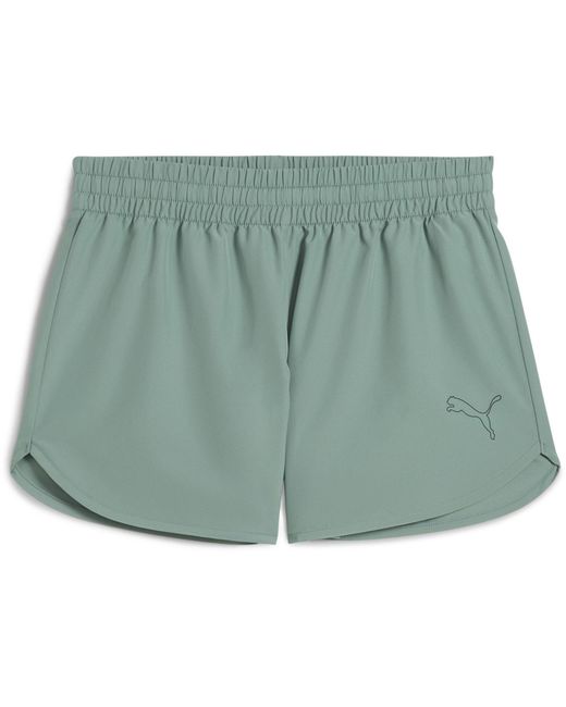 PUMA Green W Mass Merchants Woven Short Tracksuit