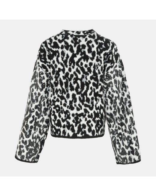 Biba Black Leop Jumper Ld61