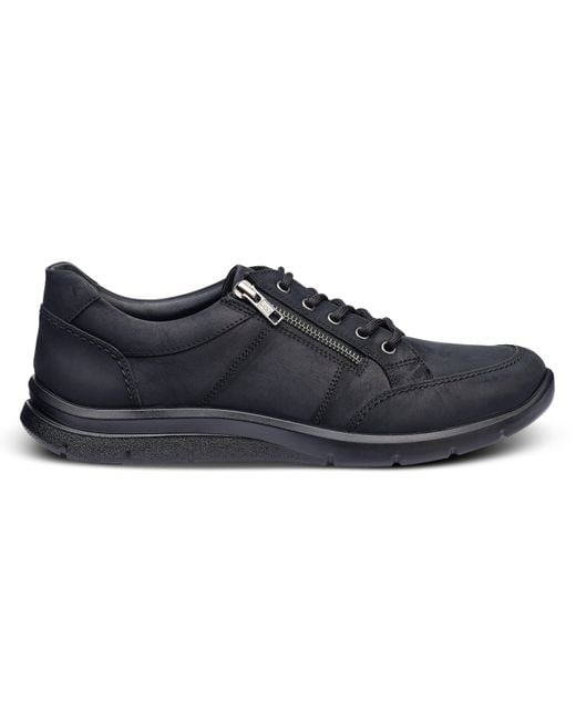 Hotter Blue Finn Wide Fit Shoes for men