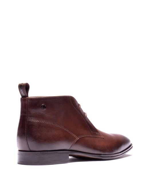 Base London Brown Archer Chukka Boot for men