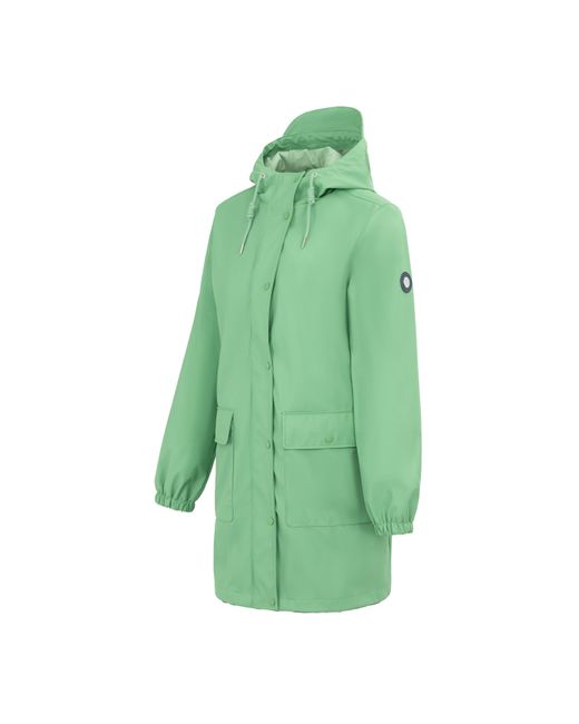 Gelert Green Coast Reversible Long Sleeve Waterproof Jacket