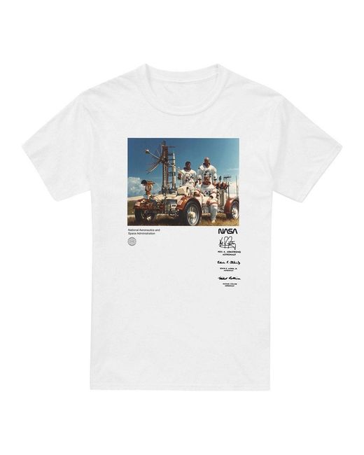 NASA White Squad T-Shirt for men