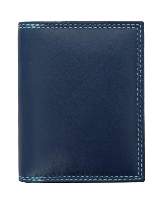 Primehide Blue London Collection Leather Card Holder