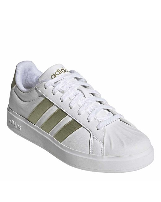 Adidas White Low-Top Trainers