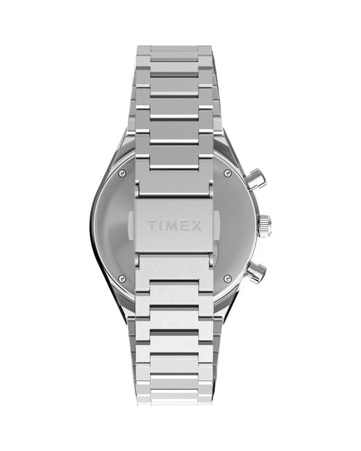 Timex Metallic Water Resistant Analogue Quartz Watch for men