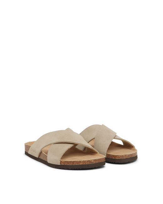 Bench Brown Peel Flat Sandal for men