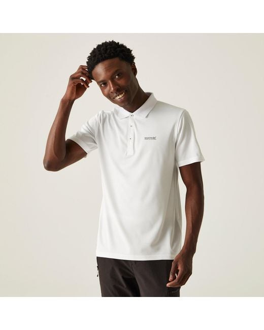 Regatta Blue Maverick V Active Polo Shirt for men