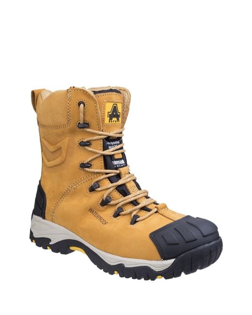 Amblers Safety Brown Fs998 Safety Boot for men