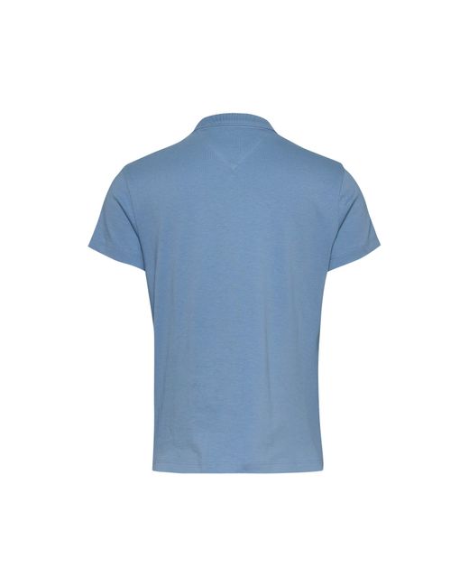 Tommy Hilfiger Blue Regular Fit Badge T-Shirt