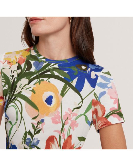 Ted Baker Blue All Over Print Tee