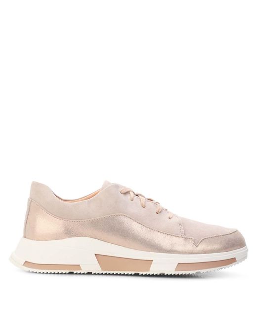 Fitflop Pink Freya Suede Sneakers