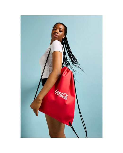 Coca Cola Red Coca-Cola Officially Licensed Lifestyle Gym Bag