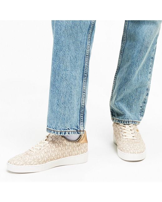 MICHAEL Michael Kors Natural Low-Top Trainers